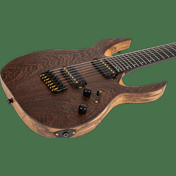 Spira Guitars S-1007 Pro Black Limba Natural