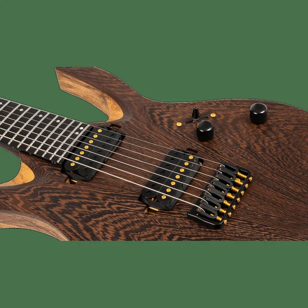 Spira Guitars S-1007 Pro Black Limba Natural