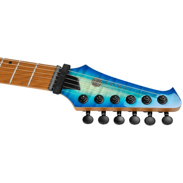 Spira Guitars S-500 QAB Trans Aqua Blue