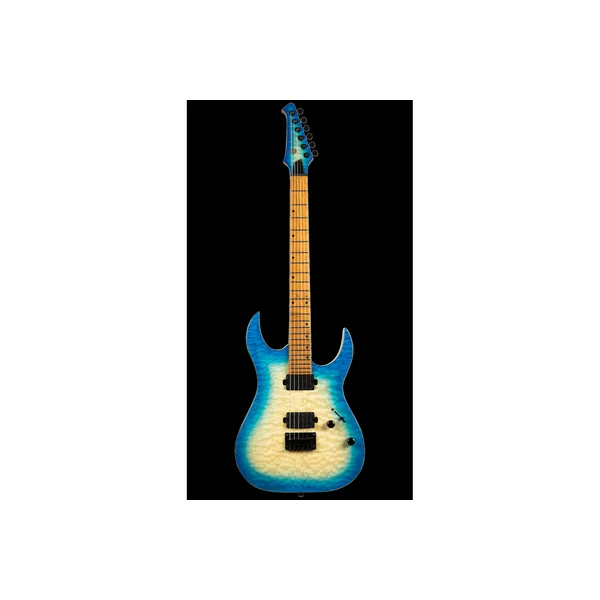 Spira Guitars S-500 QAB Trans Aqua Blue