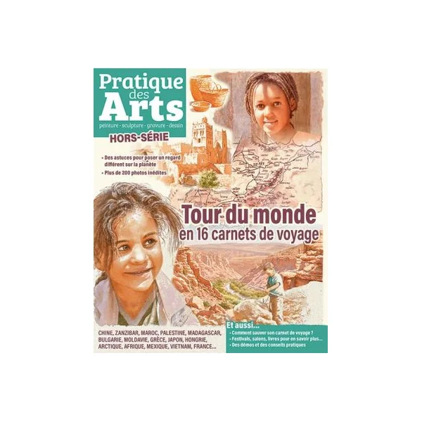 Spécial CARNETS DE VOYAGE Pratique des Arts Hors-série 58