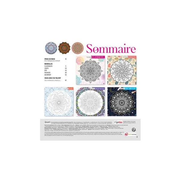 Spécial Eté - Mandalas Ambiance Zen 22 - 100 motifs à colorier