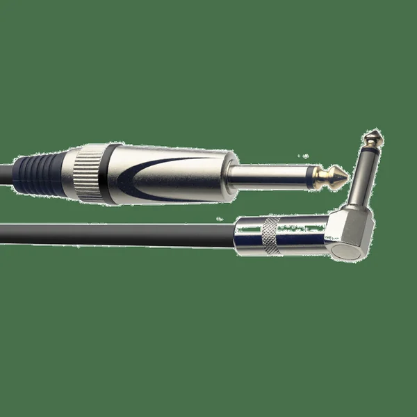 Stagg 1,5M Instrumentkabel Haakse Jack DL
