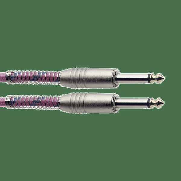 Stagg 6M Instrumentkabel Vintage Tweed Roze