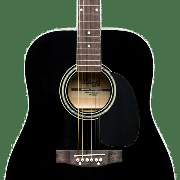 Stagg SA20D akoestische gitaar Zwart