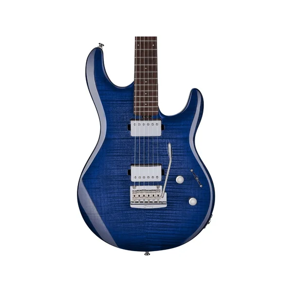 Sterling by Music Man LK100-BLB Steve Lukather Flame Maple Blueberry Burst