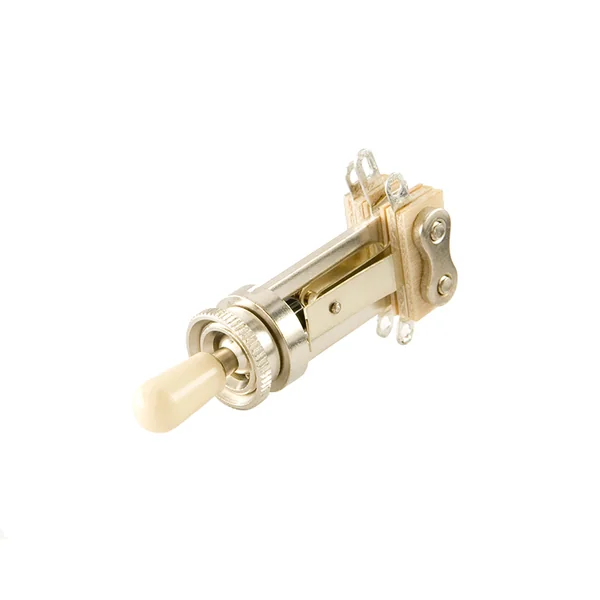 Straight Type Toggle Switch with Creme Cap