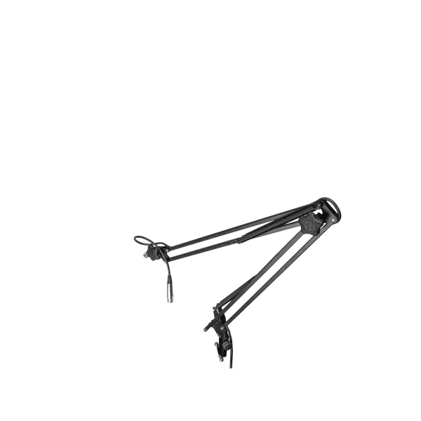 Support micro flexible à fixer sur une table avec câble XLR intégré