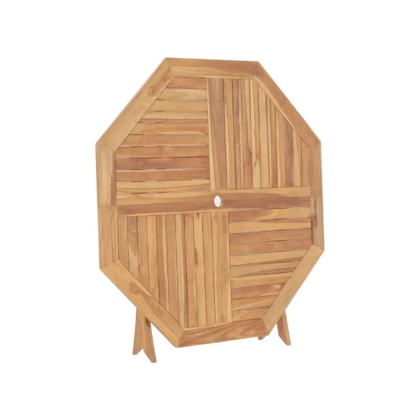 Table de jardin pliable en teck massif table de salon extérieur table repas bois massif