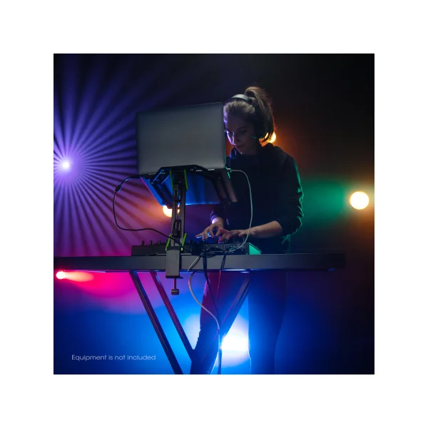 Table Gravity KSX 2 RD - Ensemble avec support de clavier X-Form double et table de support