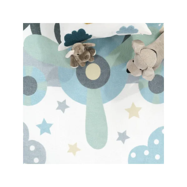 Tapis chambre enfant aviateur (3 tailles) tapis enfant décoration chambre enfant