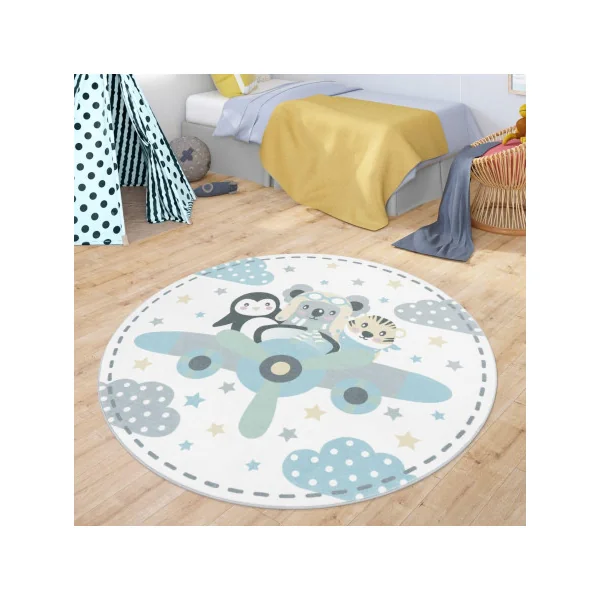 Tapis chambre enfant aviateur (3 tailles) tapis enfant décoration chambre enfant