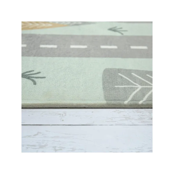 Tapis chambre enfant route en foret (3 tailles) tapis enfant décoration chambre enfant