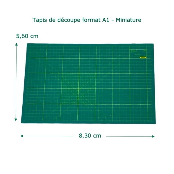 Tapis de découpe miniature - Cutting mat - A1