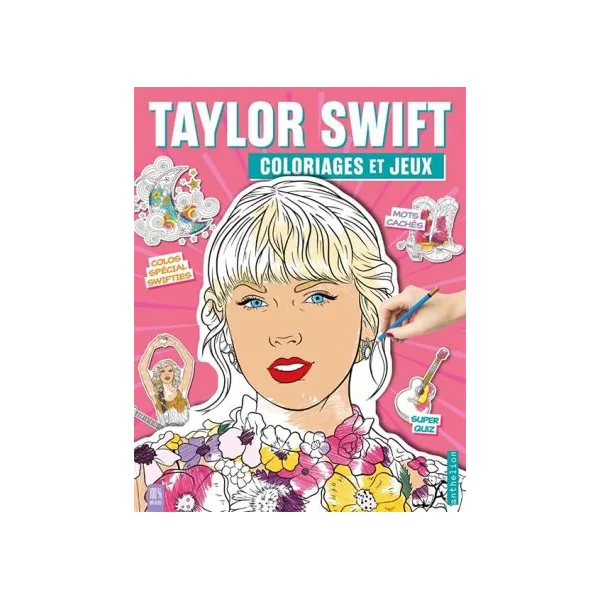 Taylor Swift - Coloriages et jeux