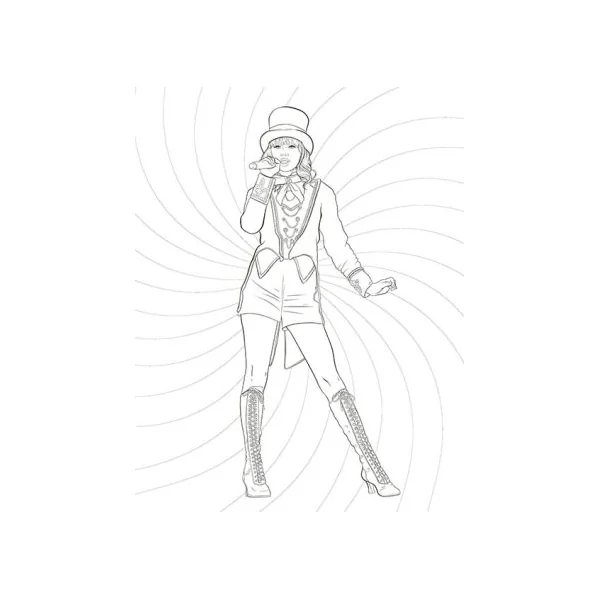 Taylor Swift - Coloriages et jeux