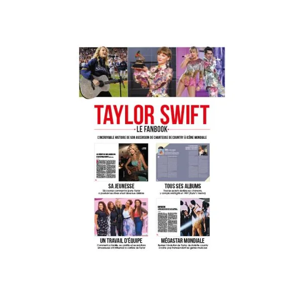 TAYLOR SWIFT - Le Fanbook non officiel
