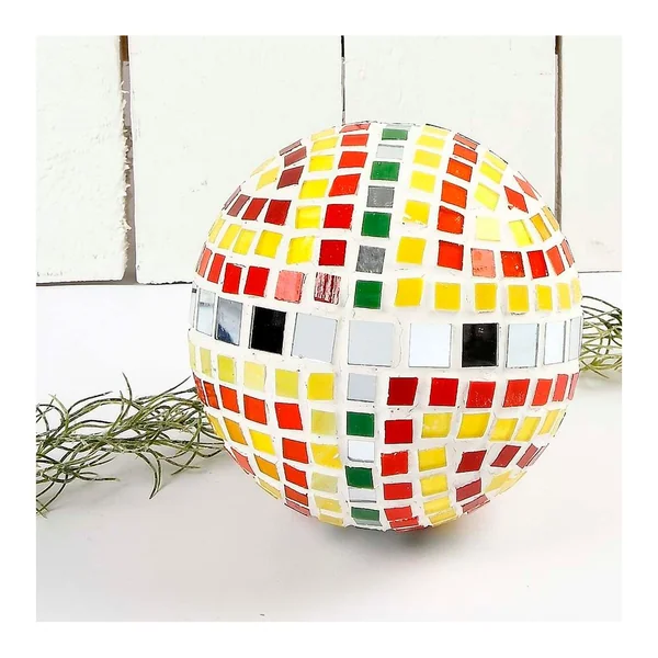 Tesselles de mosaïque en verre « Multicolore », transp.+opaques, 10x10mm