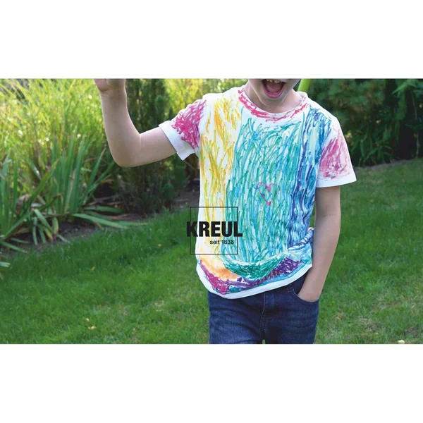 Textil Marker medium KREUL « Junior » , set de 12