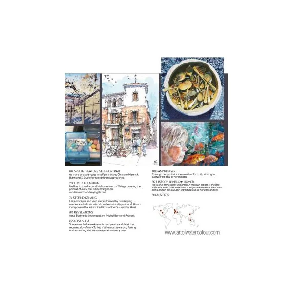 The Art of Watercolour Magazine 46th issue PRINT Edition