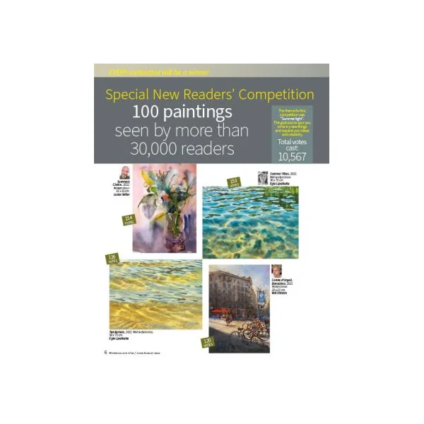 The Art of Watercolour Magazine 46th issue PRINT Edition