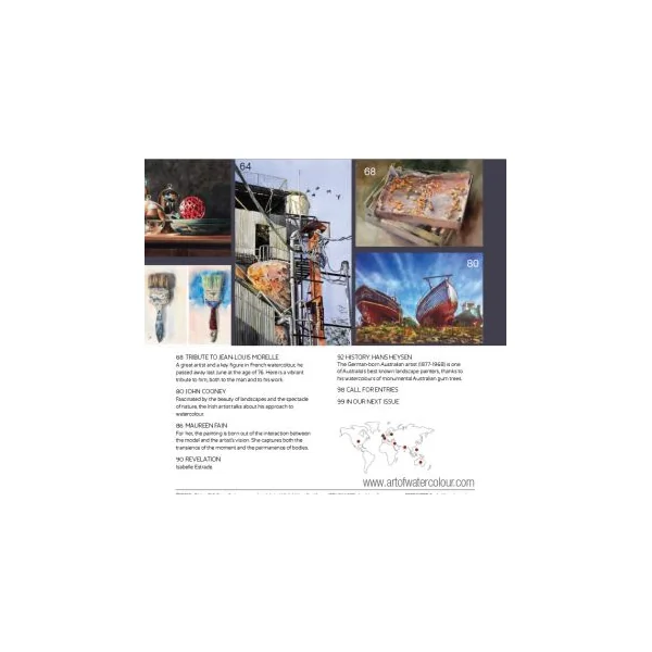 The Art of Watercolour Magazine 47th issue PRINT Edition