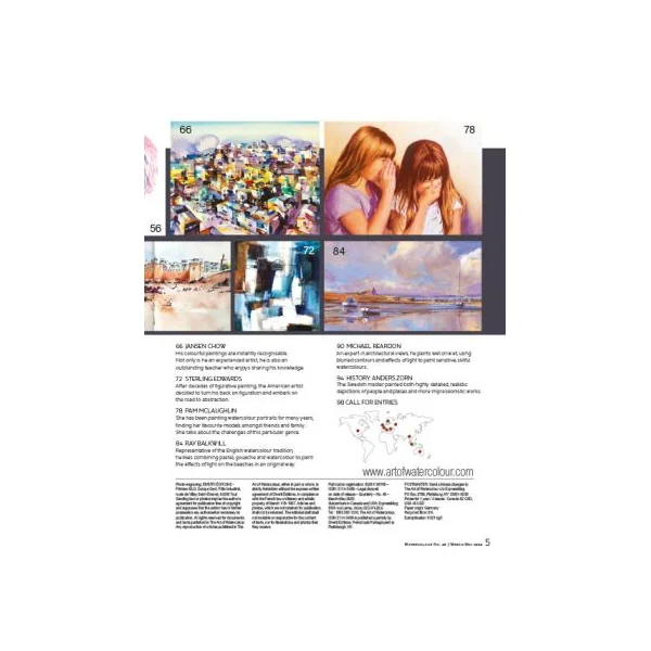 The Art of Watercolour Magazine 49th issue PRINT Edition