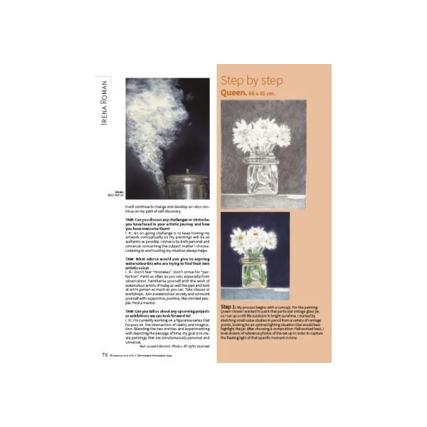 The Art of Watercolour Magazine 51st issue PRINT Edition