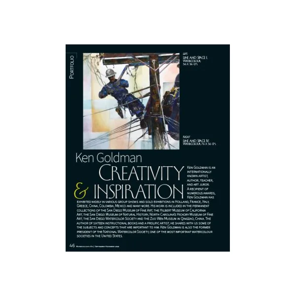 The Art of Watercolour Magazine 51st issue PRINT Edition