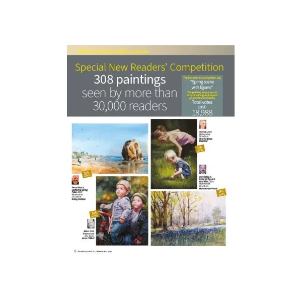 The Art of Watercolour Magazine 53rd issue PRINT Edition