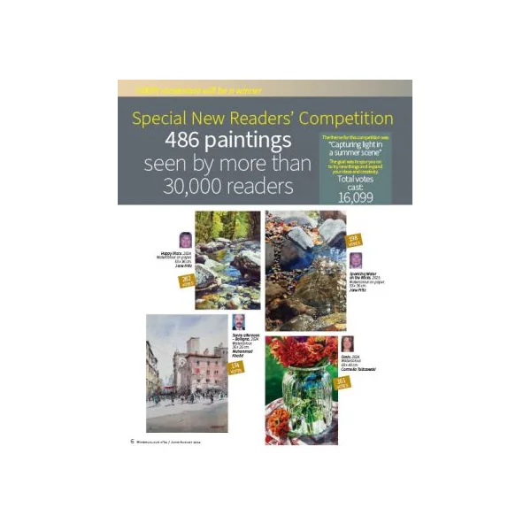 The Art of Watercolour Magazine 54th issue PRINT Edition