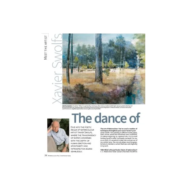 The Art of Watercolour Magazine 54th issue PRINT Edition