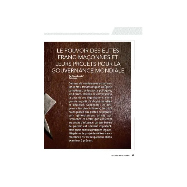 Tout savoir sur les Illuminati et le Nouvel Ordre Mondial - Version Digitale