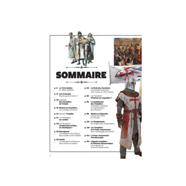Tout savoir sur les templiers - Les Grandes Enigmes de l'Histoire Hors-série 02