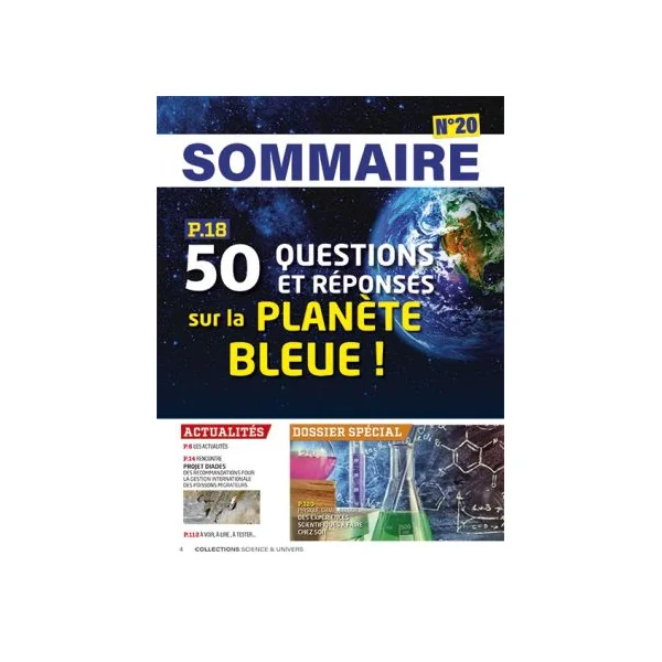 Tout savoir sur notre planète bleue - Les Collections de Science et Univers 20
