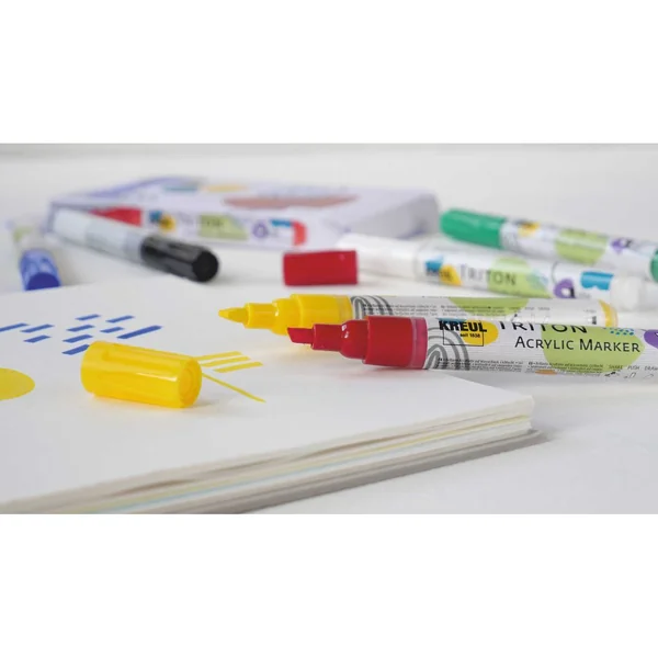 Triton Acrylic Marker « edge » KREUL, set de 6