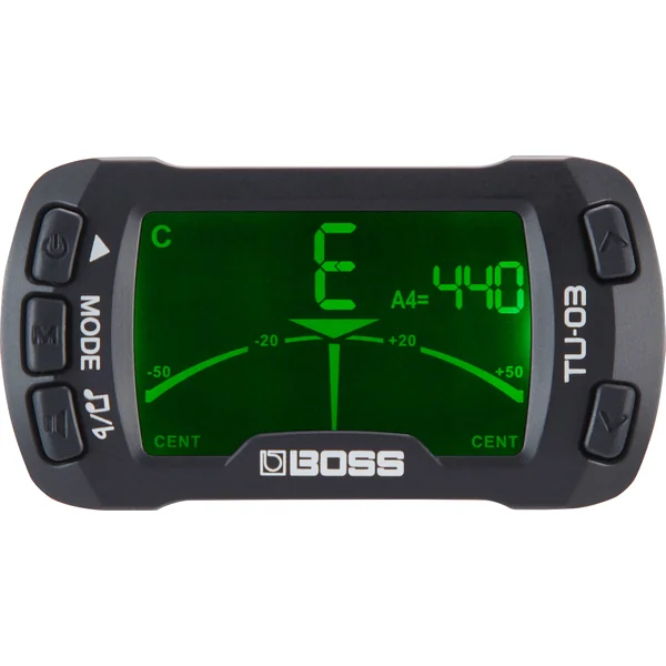 TU-03 Clip-On Tuner & Metronome