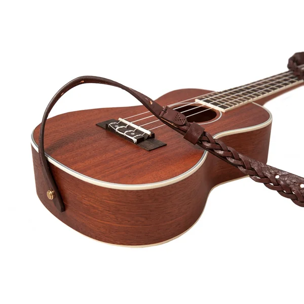 Ukulele Strap Plait - Brown
