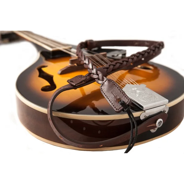 Ukulele Strap Plait - Brown