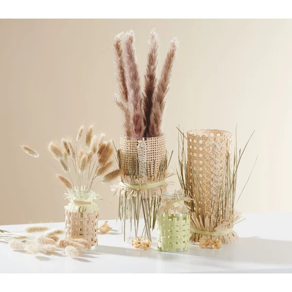 Vase en verre à suspendre VBS