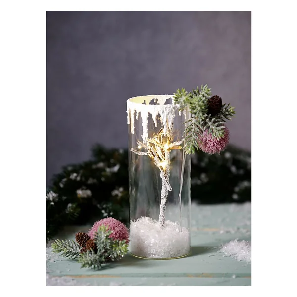 Vase en verre à suspendre VBS