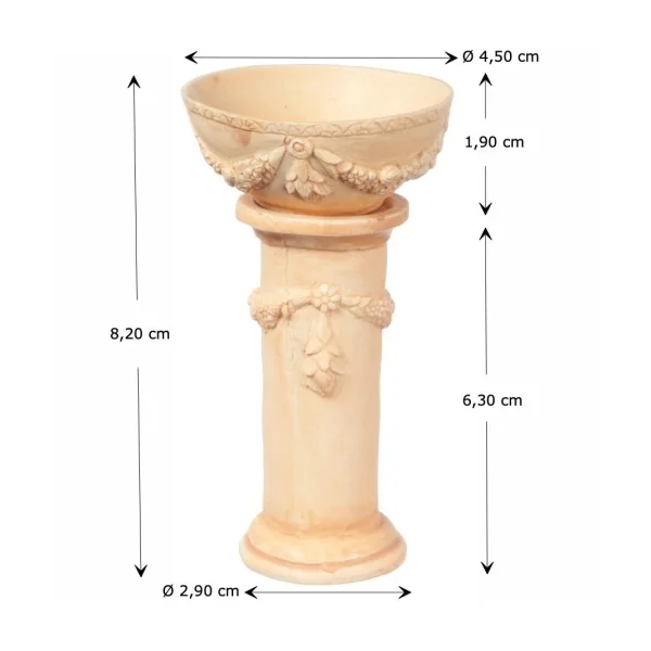 Vasques , jardinières sur piédestal