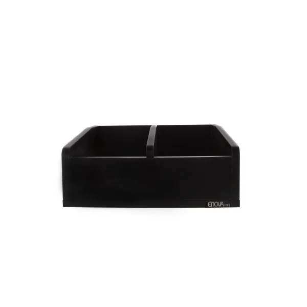 Vinyle BAC 45T BL Enova Hifi bac de rangement bois pour 120 45t vinyles