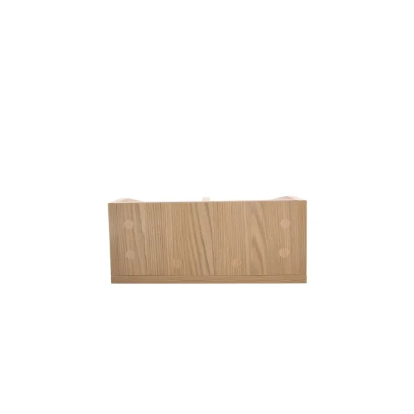 Vinyle BAC 45T BL Enova Hifi bac de rangement bois pour 120 45t vinyles