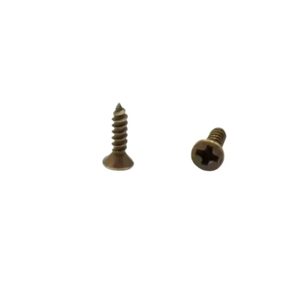 Vis tête fraisée bronze - Ø 2,5 x 8 mm