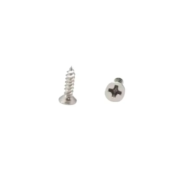 Vis tête fraisée chrome - Ø 2,5 x 8 mm