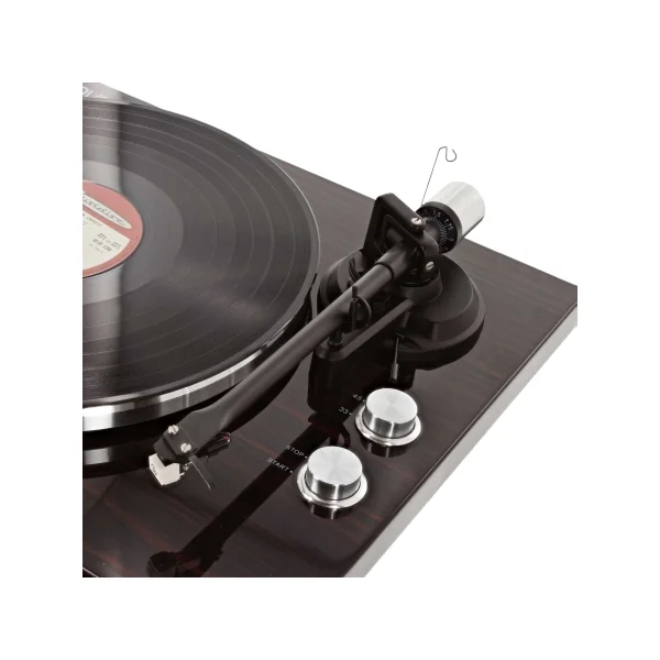Vision4 USB WD Enova Hifi - Platine vinyle bois cellule audio technica et bluetooth