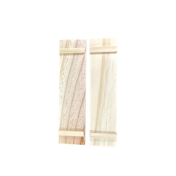 Volet miniature bois - La paire