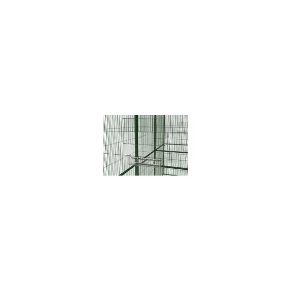 Volière jardin 3x1x2 m séparé en trois, volière extérieure maille soudée robuste