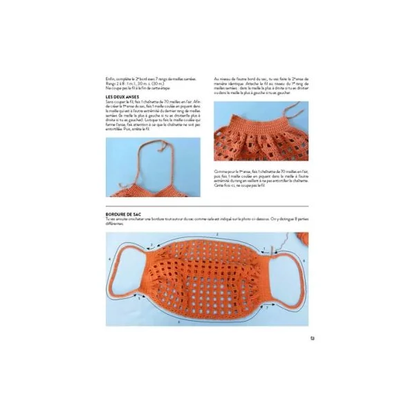 Vêtements et accessoires au crochet - Par Joséphine Saint-Joanis